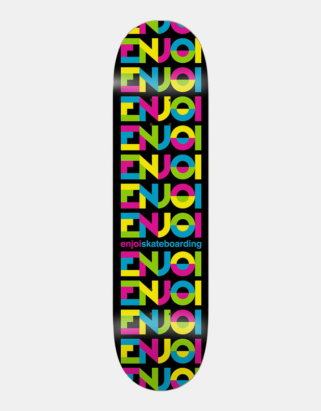Enjoi All Caps HYB Skateboard Deck - 8.5"