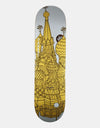 Magenta Panday Buildings Skateboard Deck - 8.125"