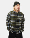 Dickies Coaling Flannel Shirt - Military Green