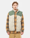Patagonia Reversible Bivy Down Vest - Oar Tan