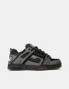 DVS Comanche Skate Shoes - Black/Gum/White Nubuck