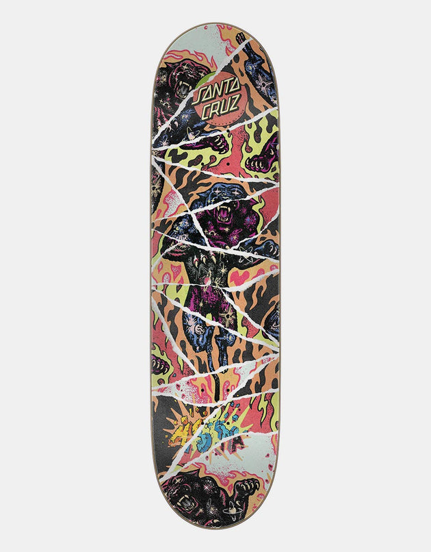 Santa Cruz Asta Misprint Cosmic Cat VX Everslick Skateboard Deck - 8"