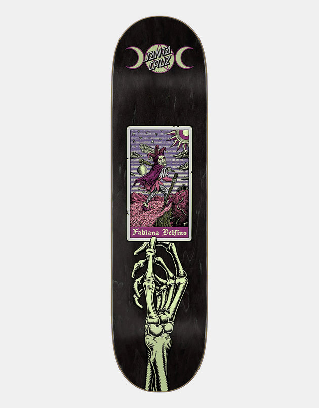 Santa Cruz Delfino Tarot Skateboard Deck - 8"