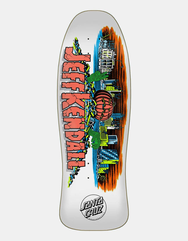 Santa Cruz Kendall Pumpkin Reissue Skateboard Deck - 10"