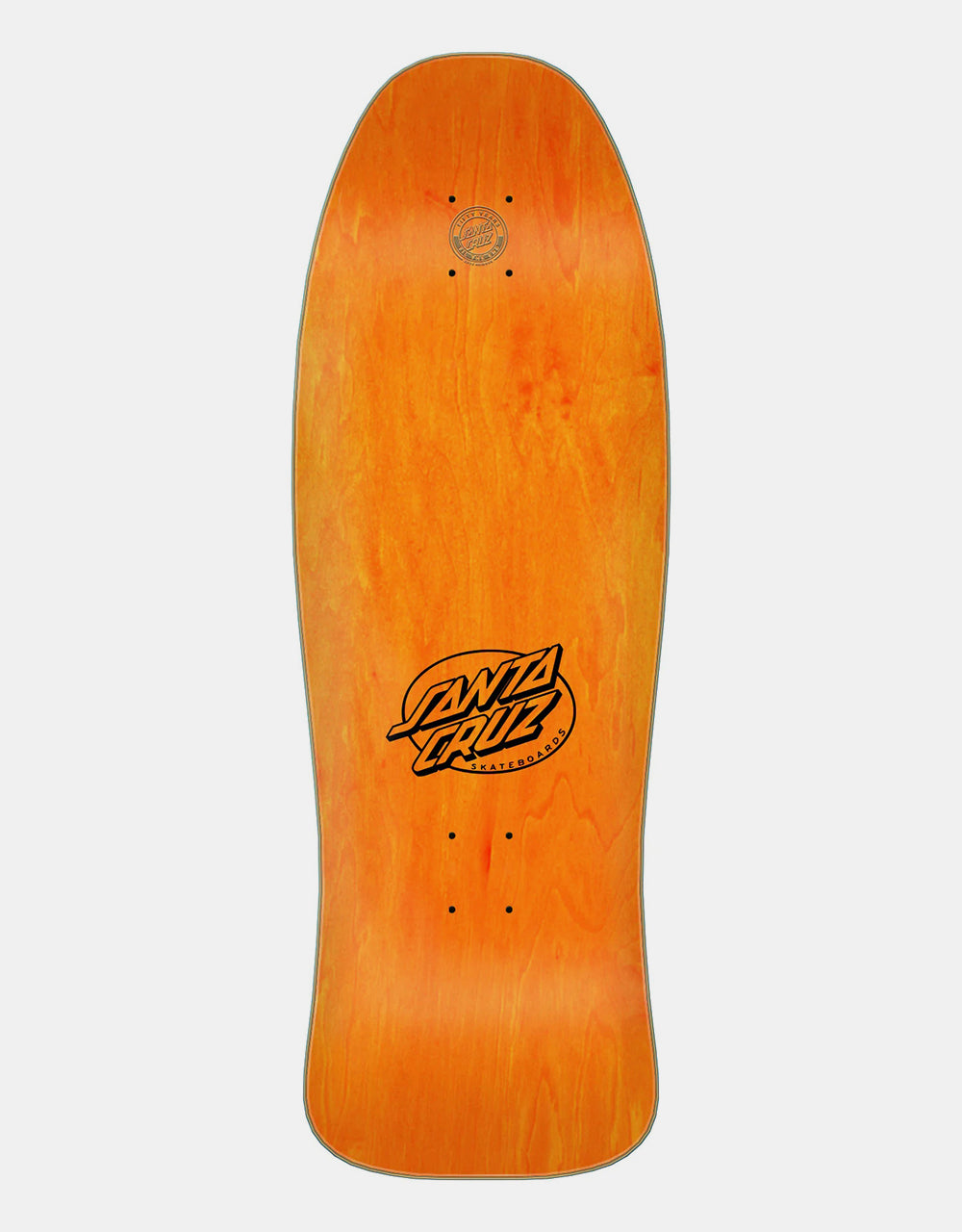 Santa Cruz Kendall Pumpkin Reissue Skateboard Deck - 10"