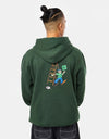 Pass Port Dumb~Luck Ladder Pullover Hoodie - Forest Green