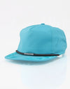Volcom Quadurple Boogie Gold Snap Back Cap - Turquoise
