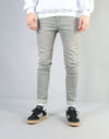 Route One Skinny Denim Jeans - Washed Grey