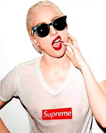 Lady GaGa For Supreme