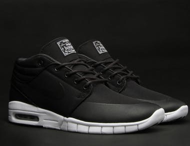 Nike sb stefan janoski max mid all black Clearance