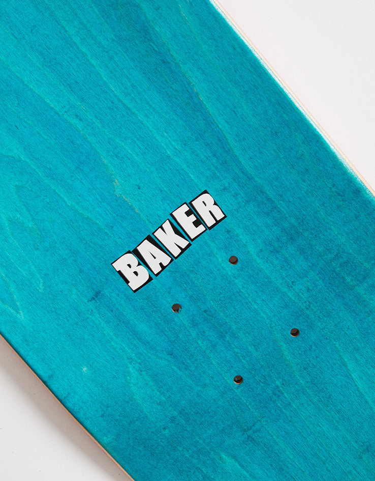 Baker Brand Logo Skateboard Deck - White