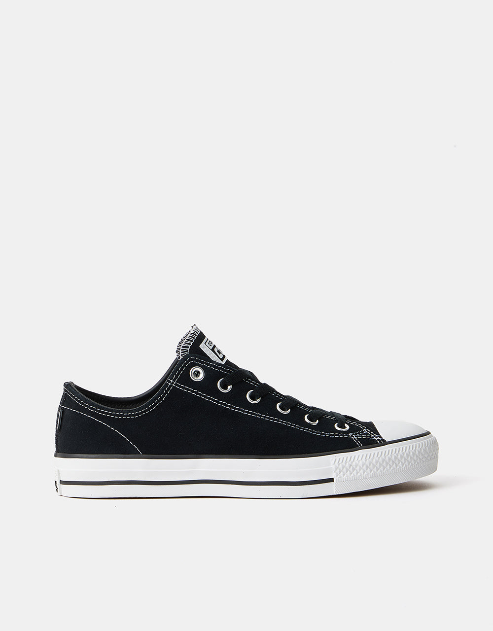 Converse CONS CTAS Pro Suede Skate Shoes - Black/Black/White