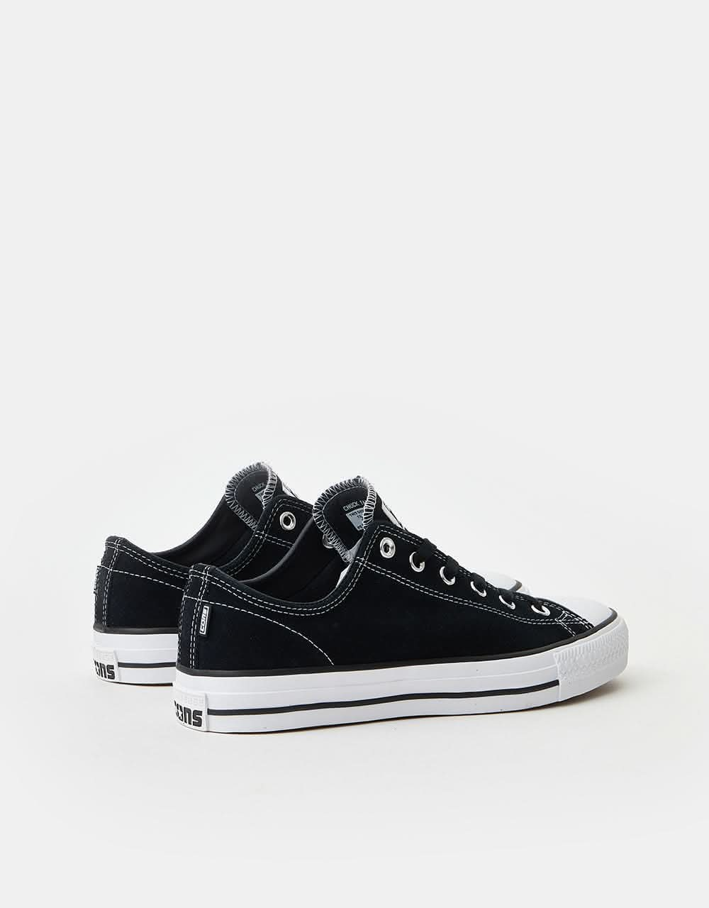 Converse CONS CTAS Pro Suede Skate Shoes - Black/Black/White