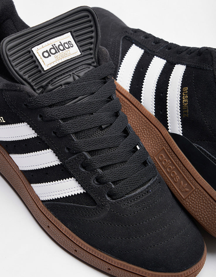 adidas Busenitz Pro Skate Shoes - Black/Running White/Metallic