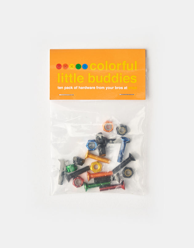 Enjoi Colourful Little Buddies 7/8" Phillips Bolts