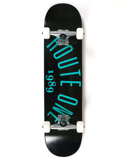Route One Arch Logo Complete Skateboard - 8" (Mellow Concave)