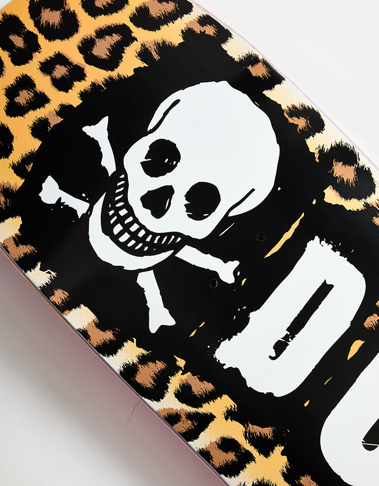 Death Punk Leopard Skateboard Deck