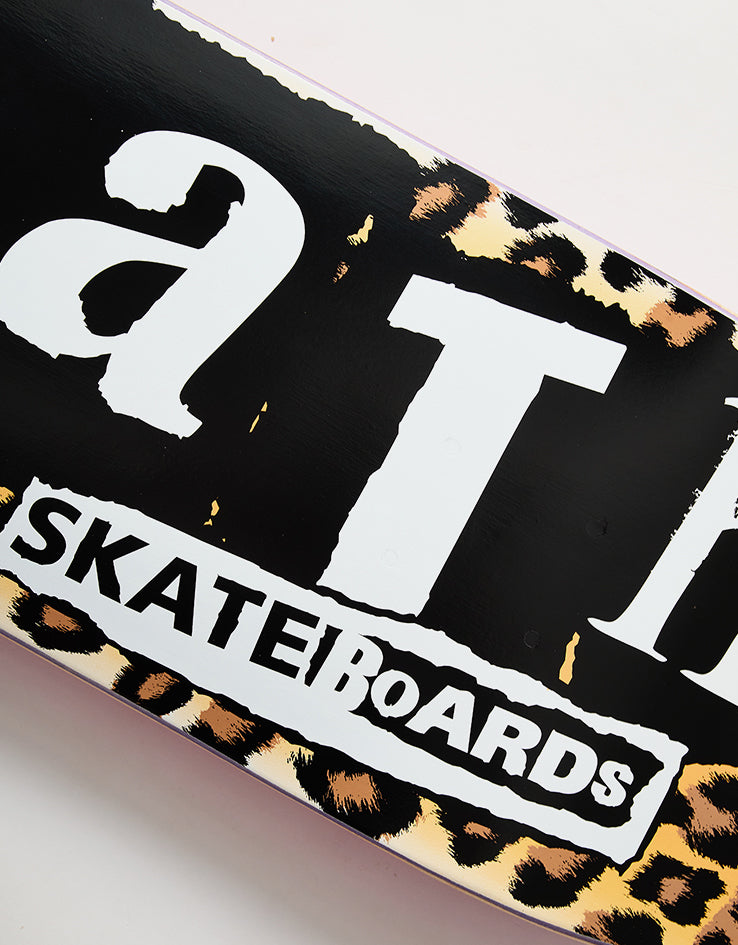 Death Punk Leopard Skateboard Deck