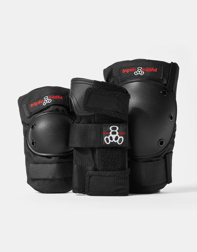 Triple 8 Saver Series Triple Pad Set - Black