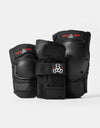 Triple 8 Saver Series Triple Pad Set - Black