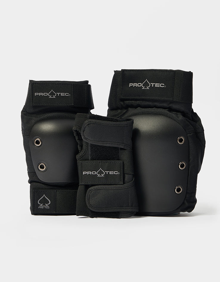 Pro-Tec Street Gear Junior Triple Pad Set - Black