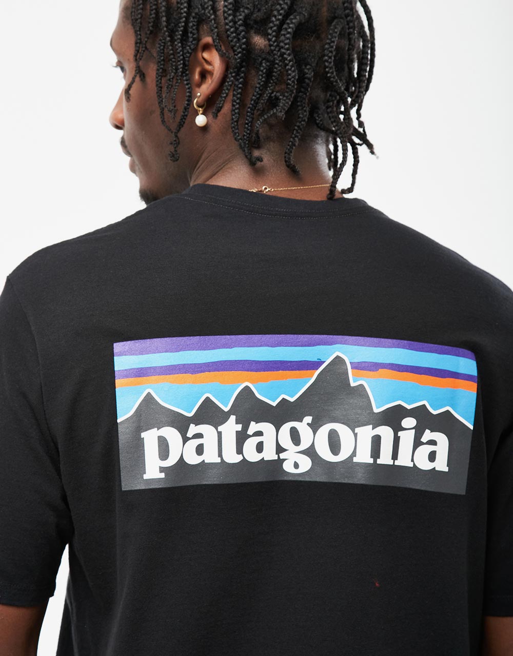 Patagonia P-6 Logo Responsibili-Tee® - Black