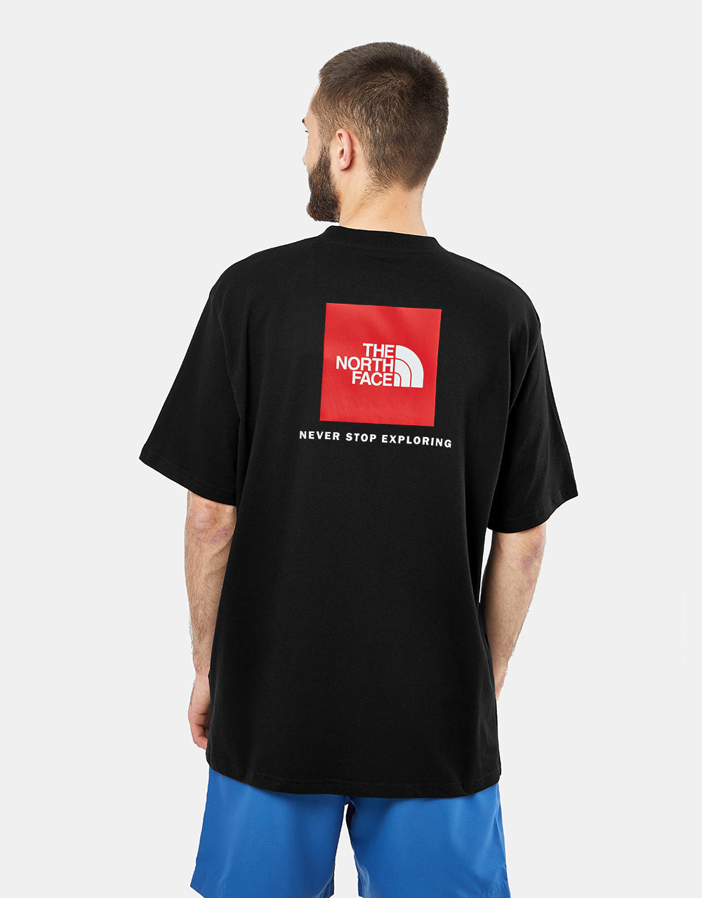 The North Face S/S Red Box T-Shirt - TNF Black