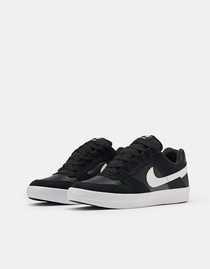 Nike SB Delta Force Vulc Skate Shoes - Black/White-Anthracite