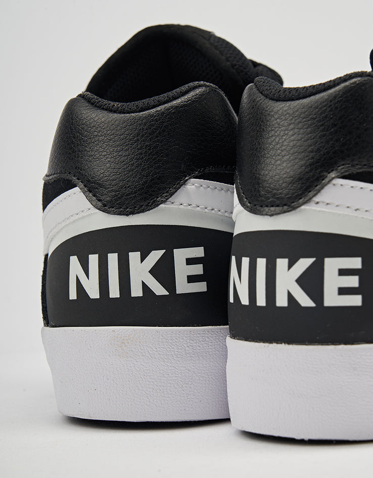 Nike SB Delta Force Vulc Skate Shoes - Black/White-Anthracite