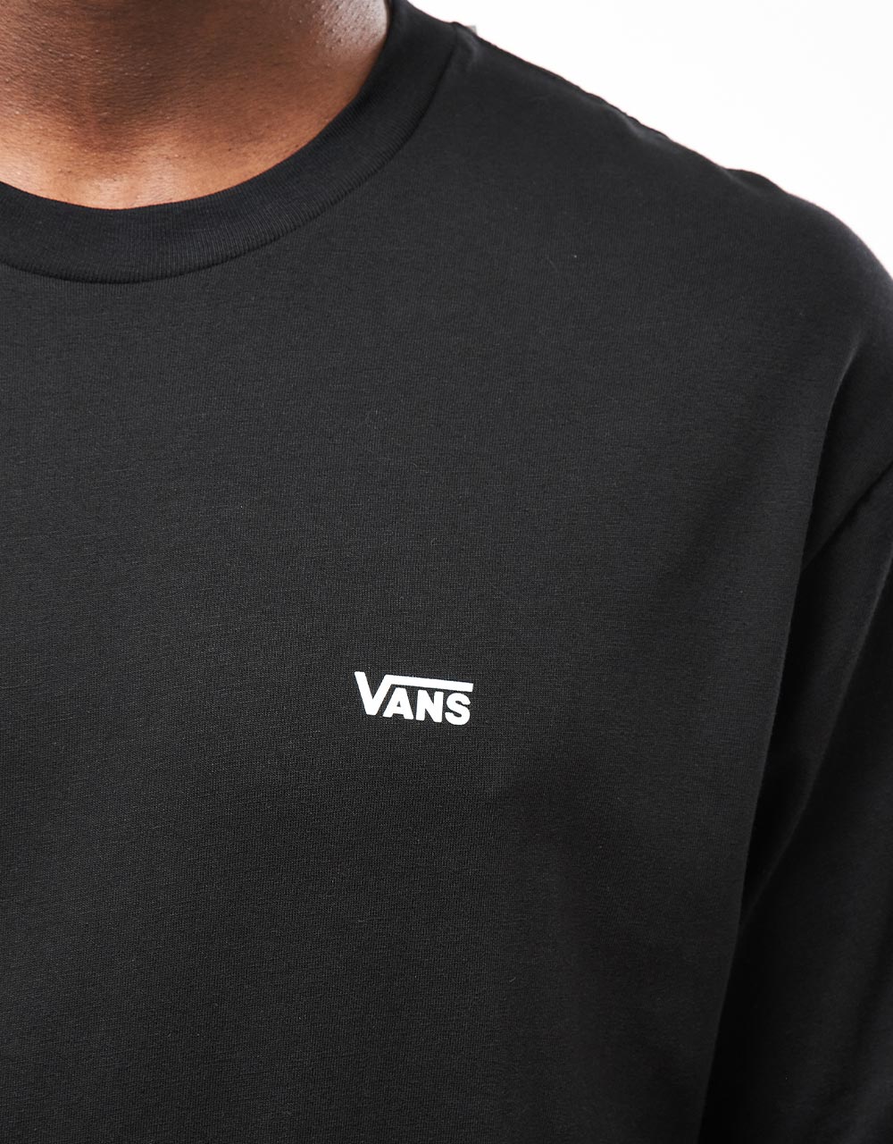 Vans Left Chest Logo T-Shirt - Black