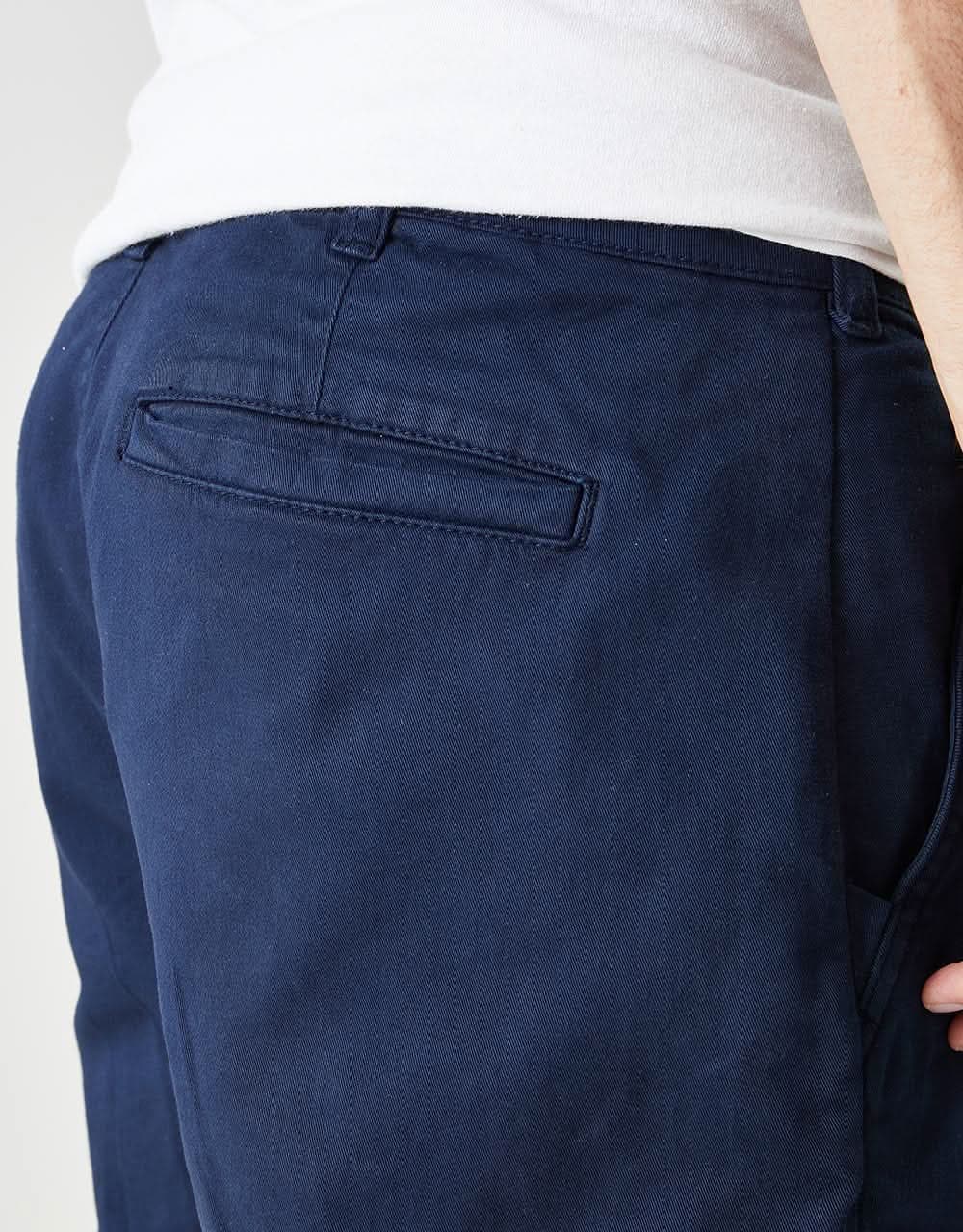 Route One Premium Relaxed Fit Chinos - Navy