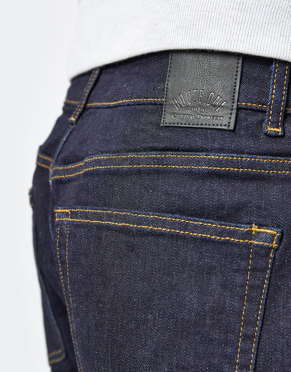 Route One Baggy Denim Jeans - Raw