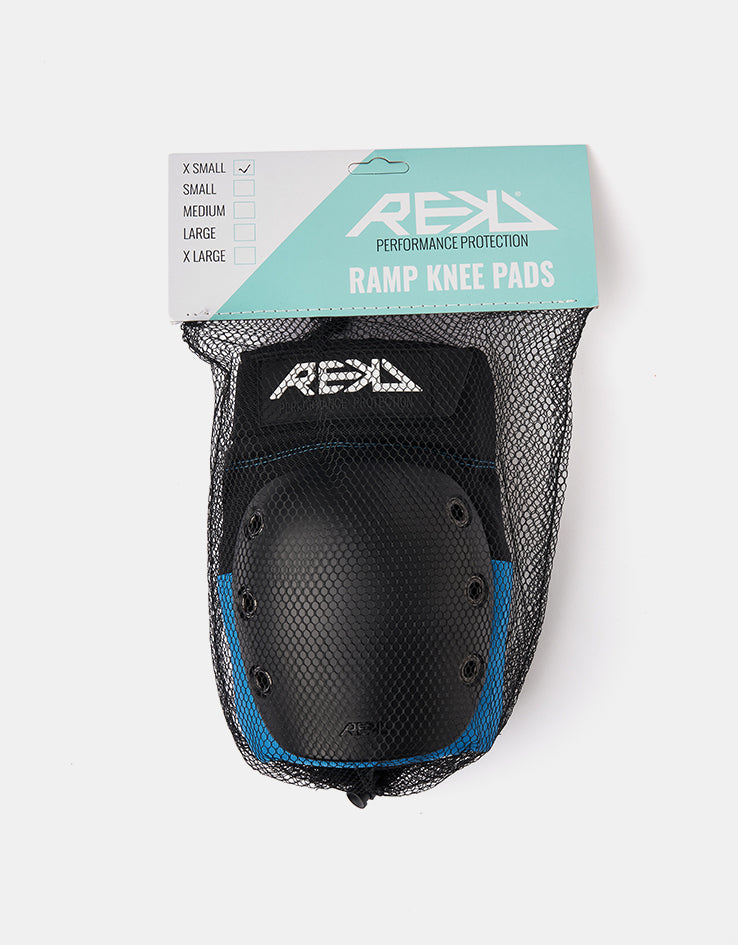 REKD Ramp Knee Pads  - Black/Blue