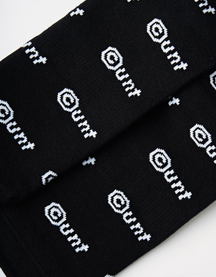 Route One C-UNT Crew Socks - Black