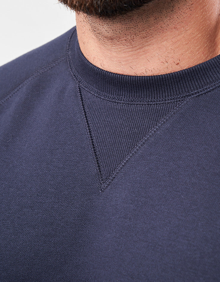 Carhartt WIP Chase Sweatshirt - Dark Navy/Gold