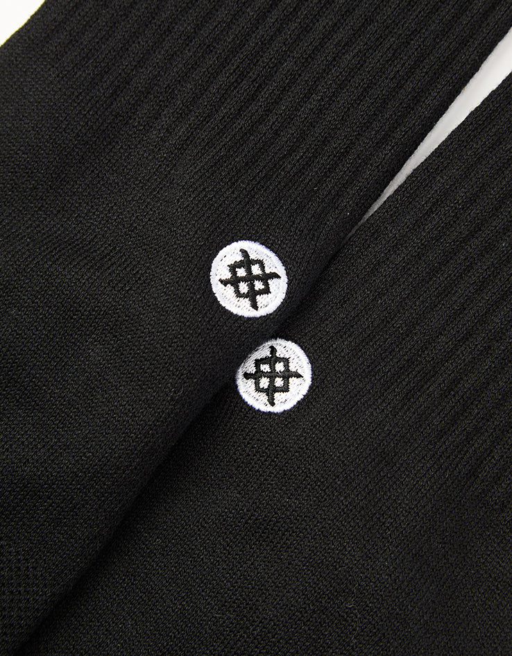 Stance Icon 3 Pack Classic Crew Socks - Black