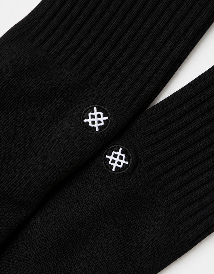 Stance Icon Classic Crew Socks - Black