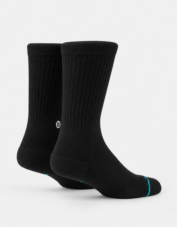 Stance Icon Classic Crew Socks - Black