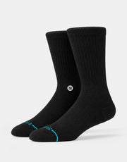 Stance Icon Classic Crew Socks - Black