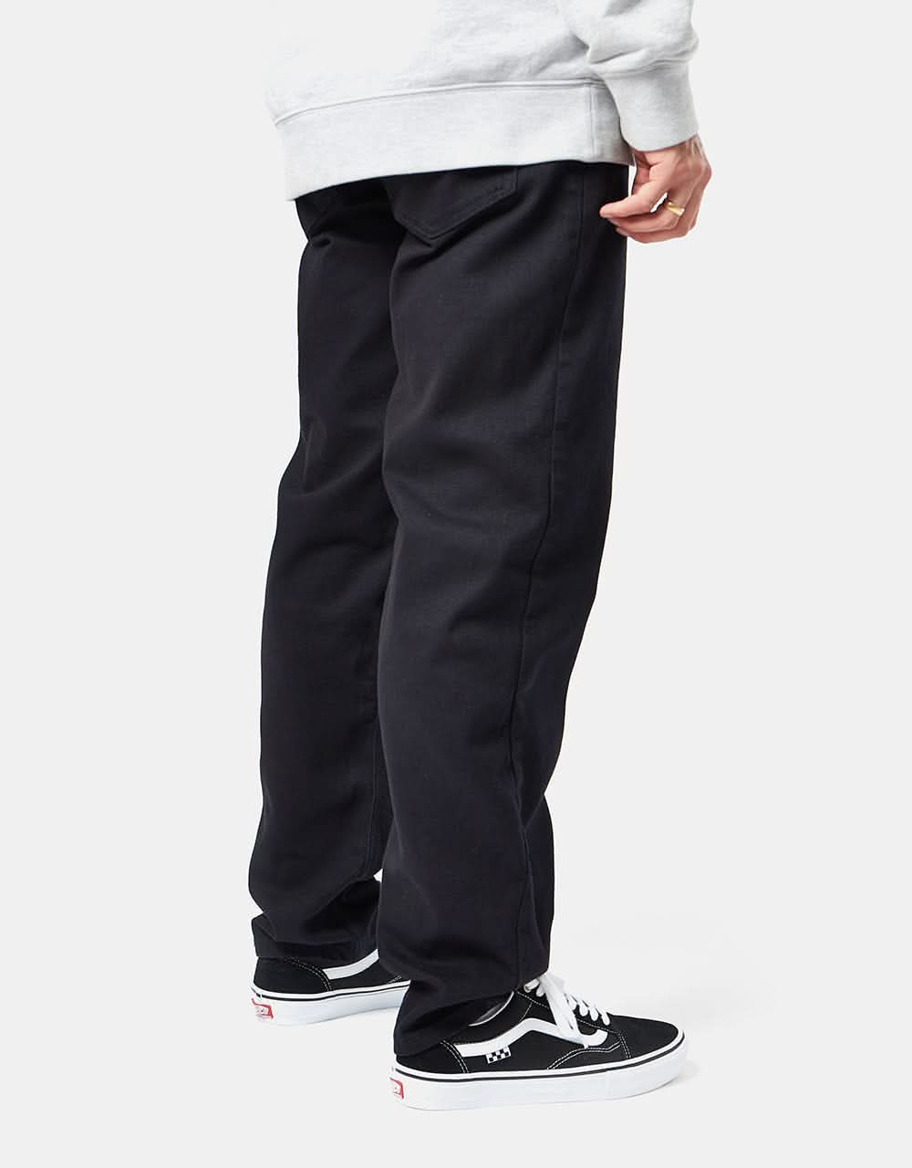 Route One Nineties Denim Jeans - Flat Black Route One Nineties Denim Jeans - Flat Black