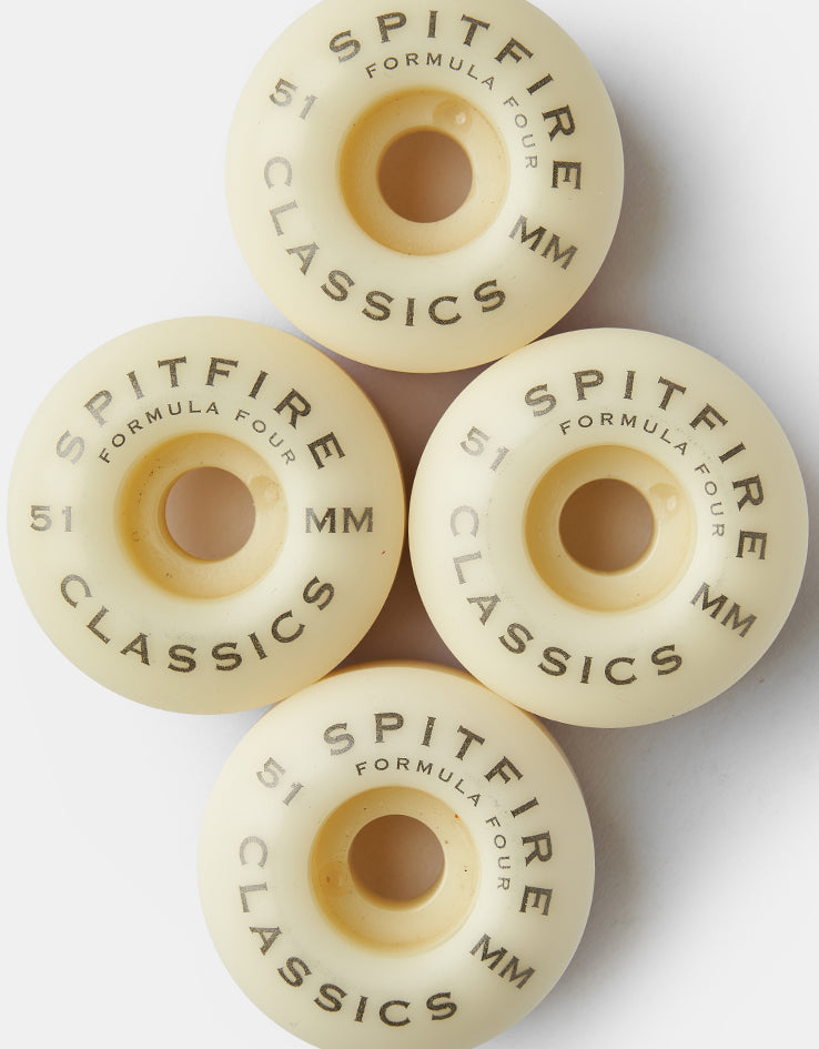 Spitfire Classics Formula Four 99d Skateboard Wheels - 51mm