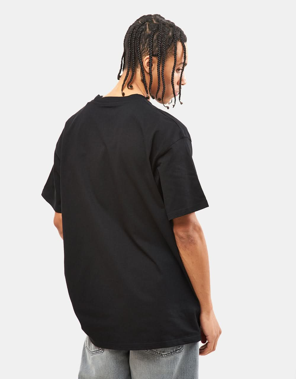 Carhartt WIP S/S American Script T-Shirt - Black