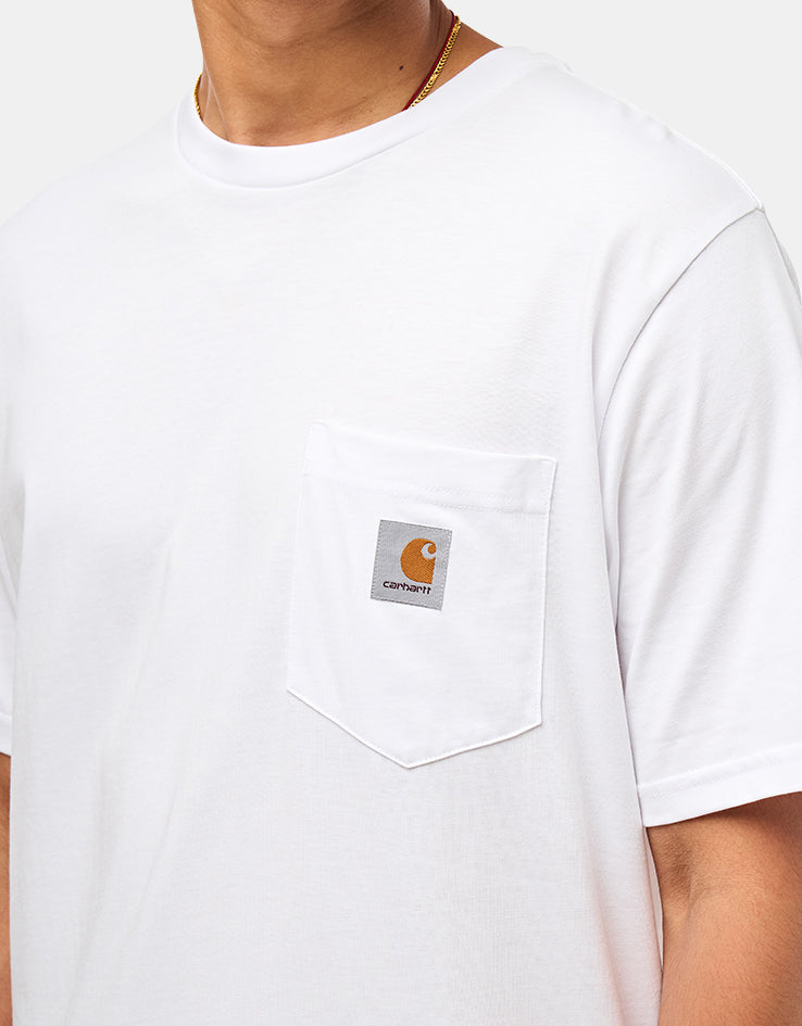 Carhartt WIP S/S Pocket T-Shirt - White