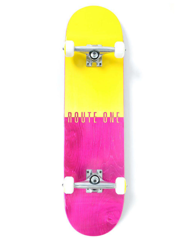 Route One Fade Complete Skateboard - 8"