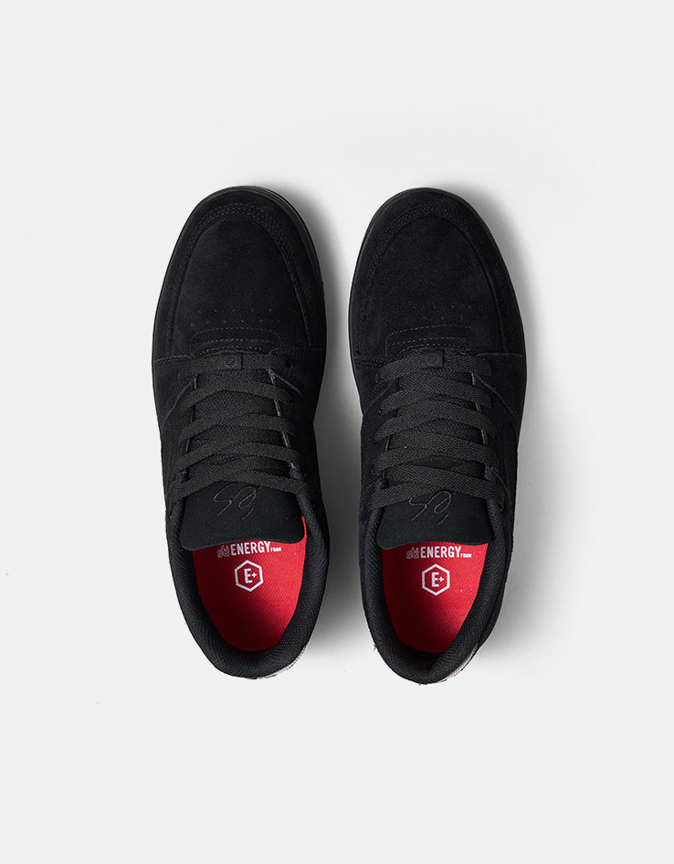 éS Accel Slim Skate Shoes - Black/Black/Black