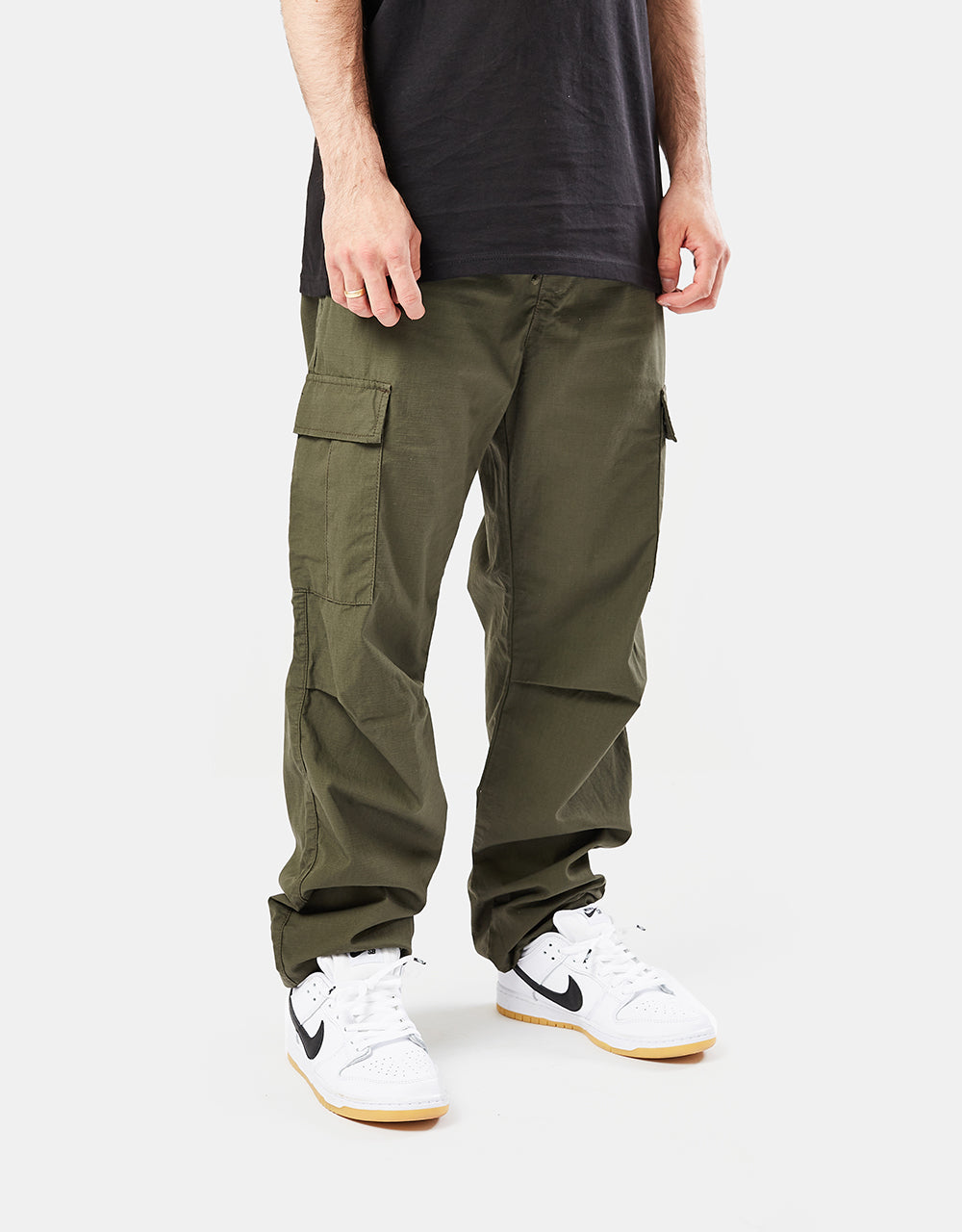Carhartt WIP Cargo Jogger - Cypress (Rinsed) – Route One