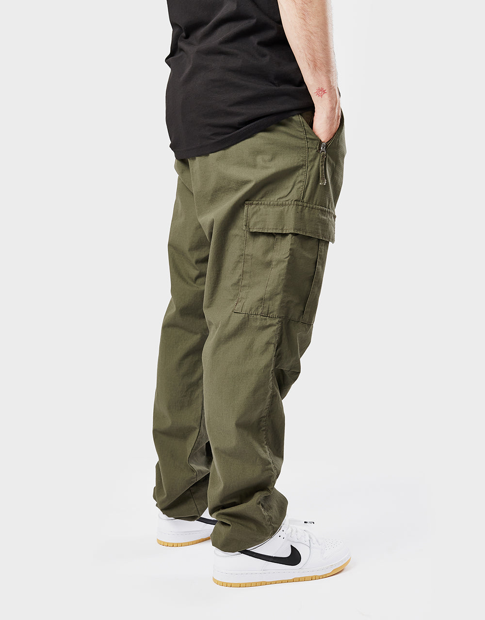 Carhartt WIP Cargo Jogger - Cypress (Rinsed)