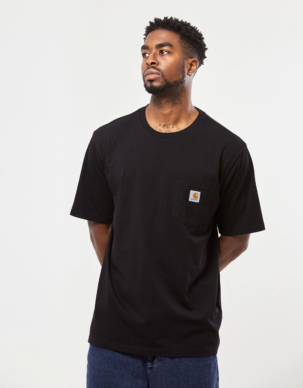 Carhartt WIP S/S Pocket T-Shirt Black Route One