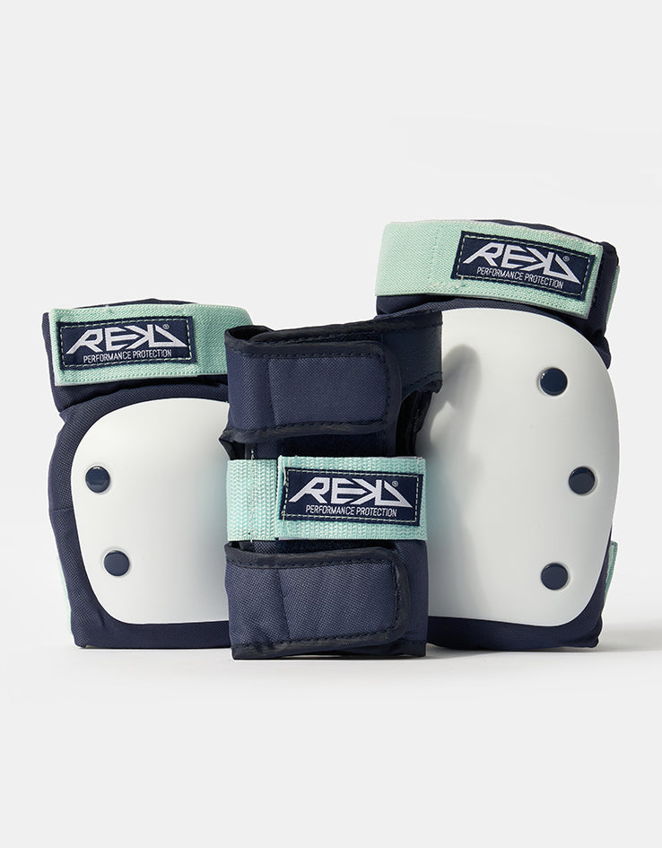 REKD Heavy Duty Triple Pad Set  - Blue/Mint