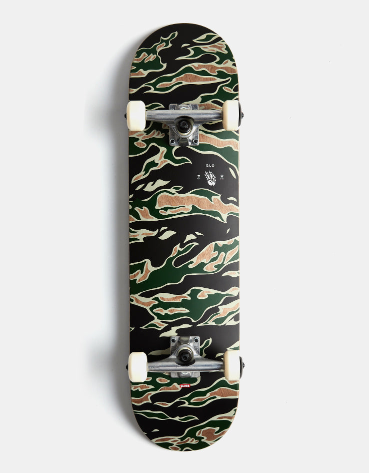 Globe G1 Full On Tiger Camo Complete Skateboard - 8"